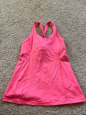 lululemon athletica Pink Racerback Tank Top